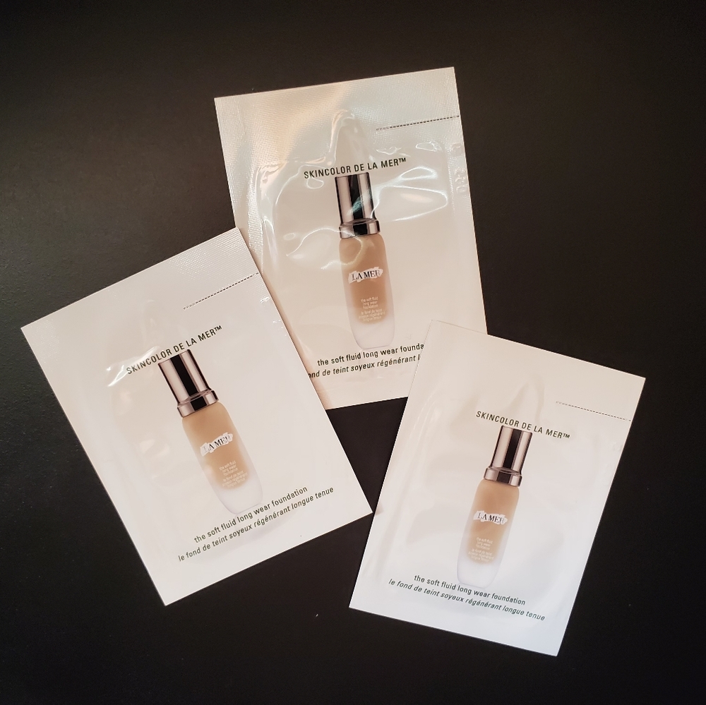 Samples of La Mer Soft Fluid Foundation 13 …